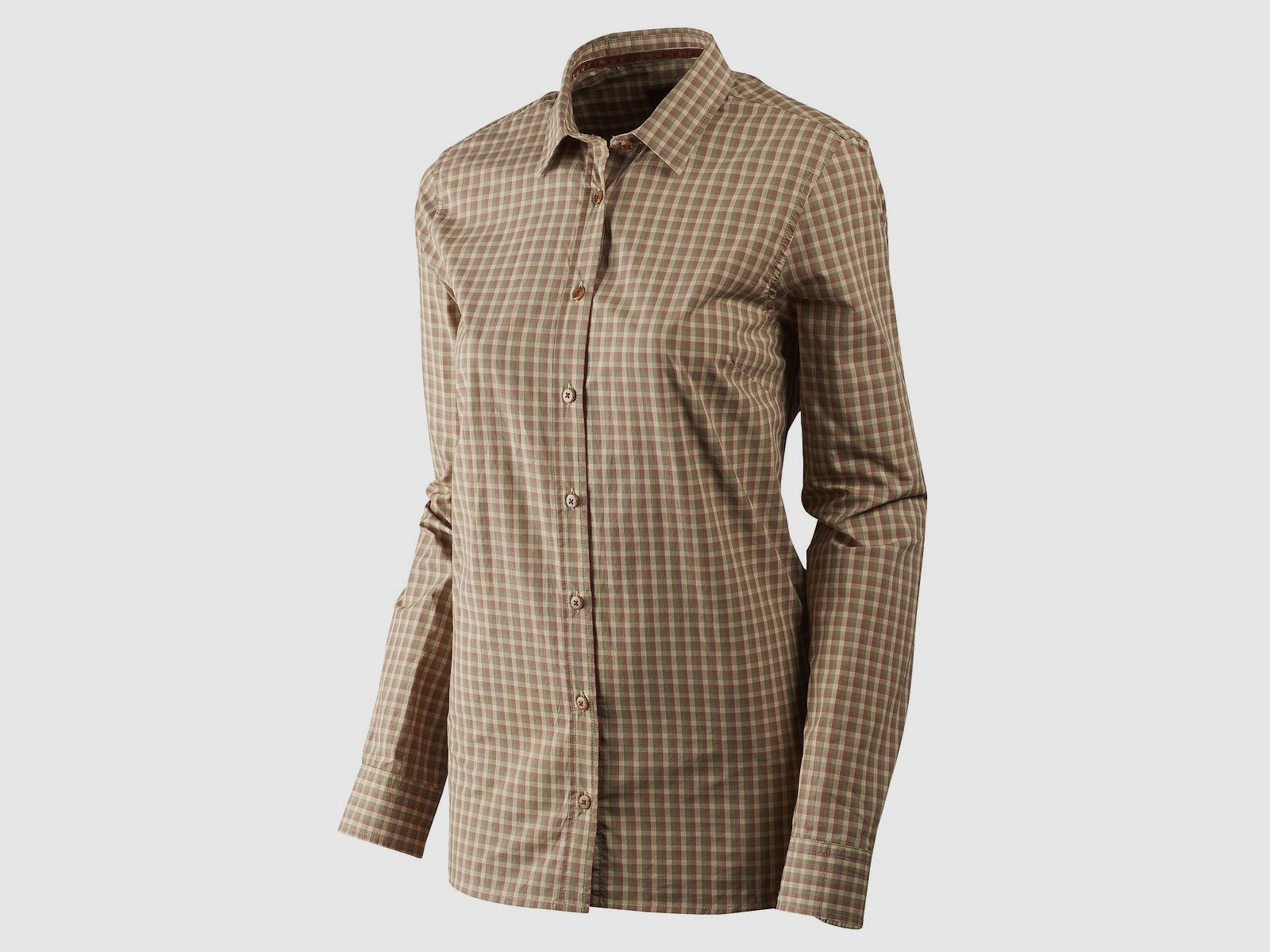 Camisa de cuadros Hrkila Selja Damen L/S Moonlight Rose