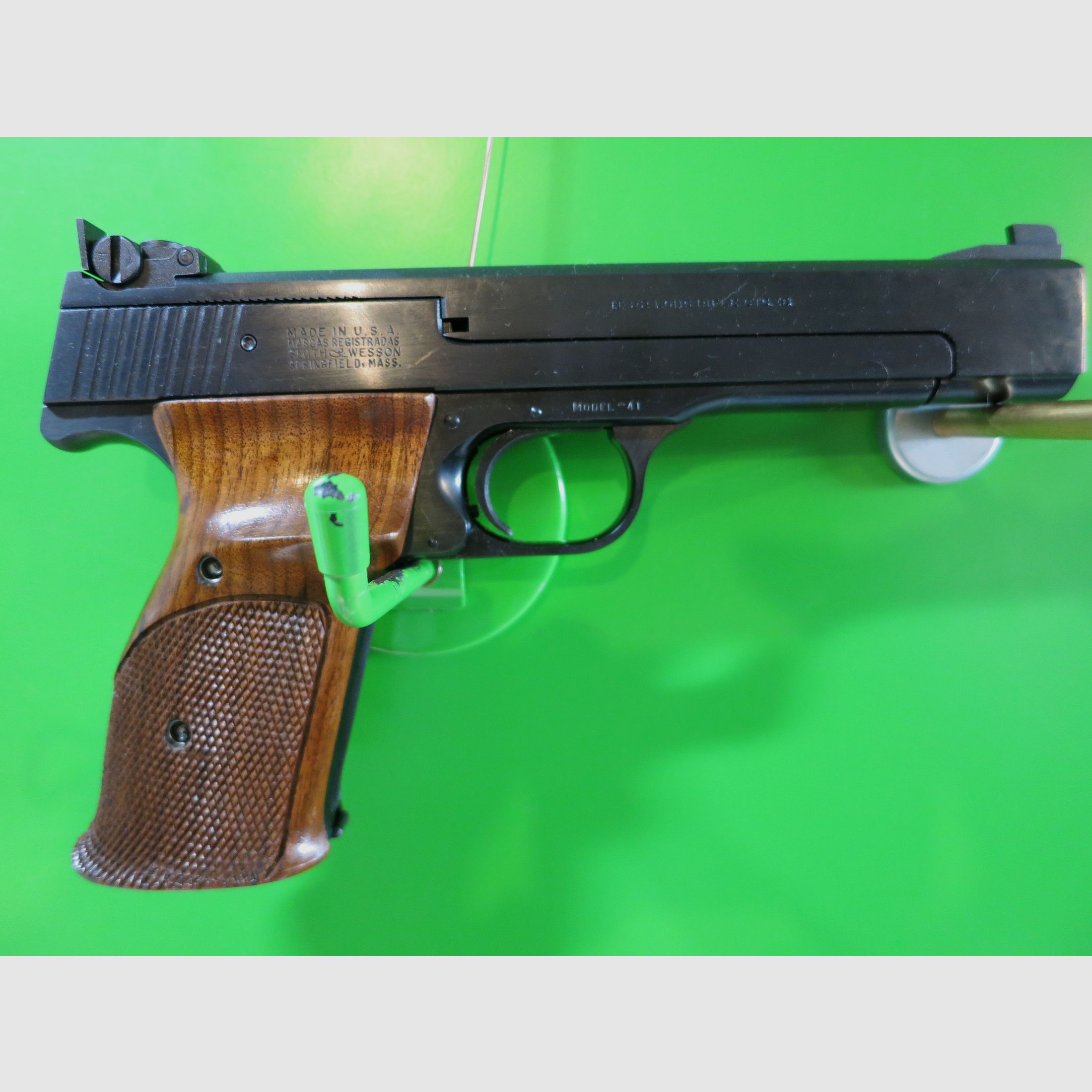 Smith & Wesson Modelo 41, .22lr, pistola de deporte, Nill-Griff       #1