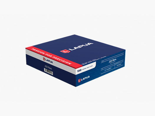 LAPUA CARTUCCE 223REM - 100 PEZZI - IN SCATOLA