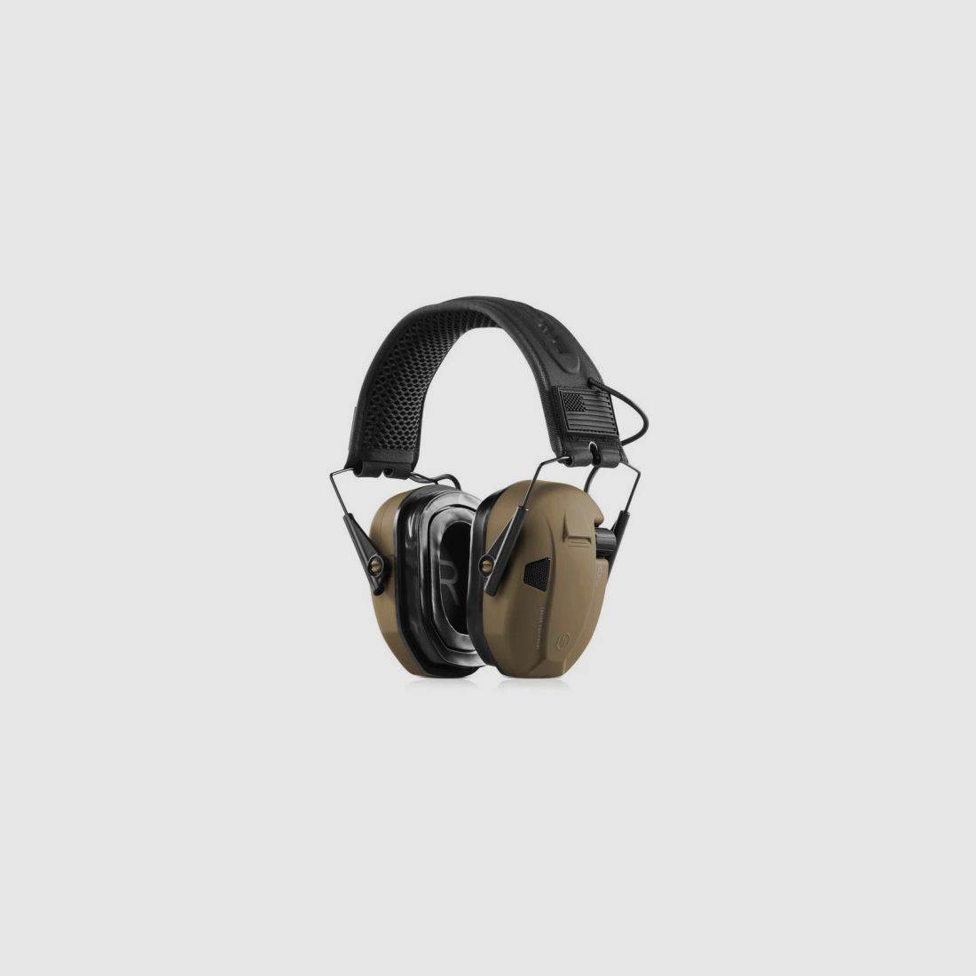 ELECTRONIC HEARING PROTECTION SAVIOR APOLLO FLAT DARK EARTH / TAN, image 1 of 4