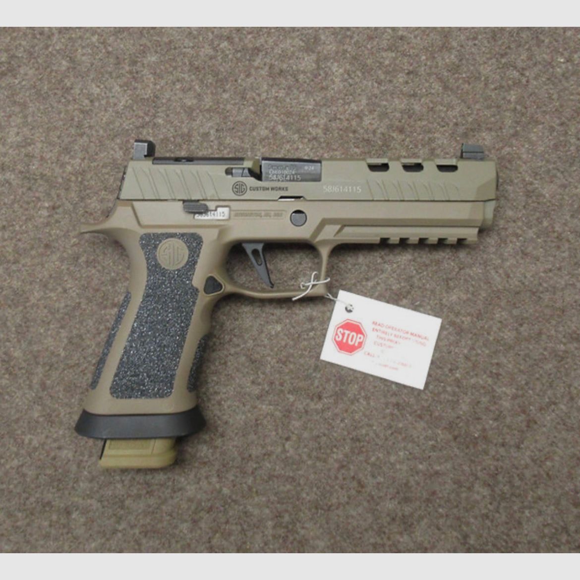  SIG SAUER mod. P320 DH3 cal. 9mm Luger