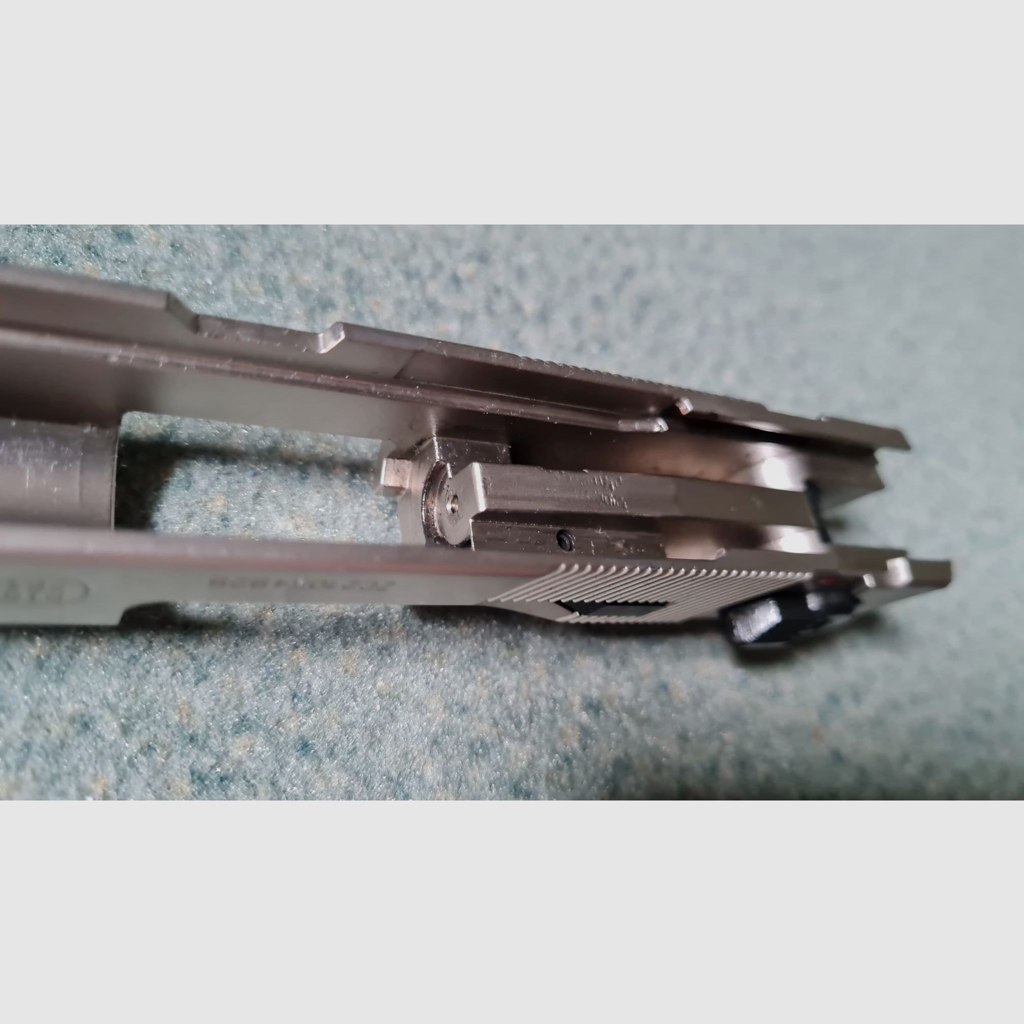 Walther P88 Schreckschuss Pistole 9mm P.A.K. bicolor/vernickelt