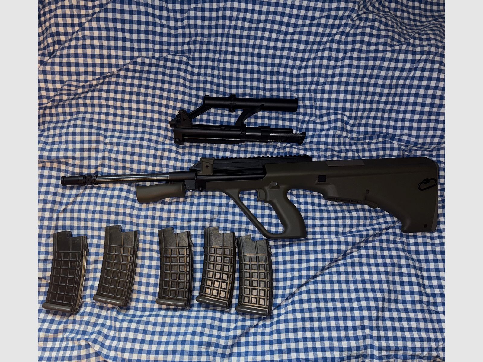 Novritsch SSR77A1 SAEG+SSR77A2 parte superiore+5 caricatori