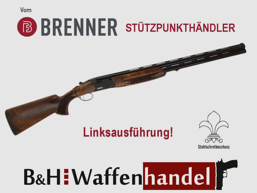 Brenner Linksausführung BF18 Black / BF 18 schwarz LL71cm LINKS