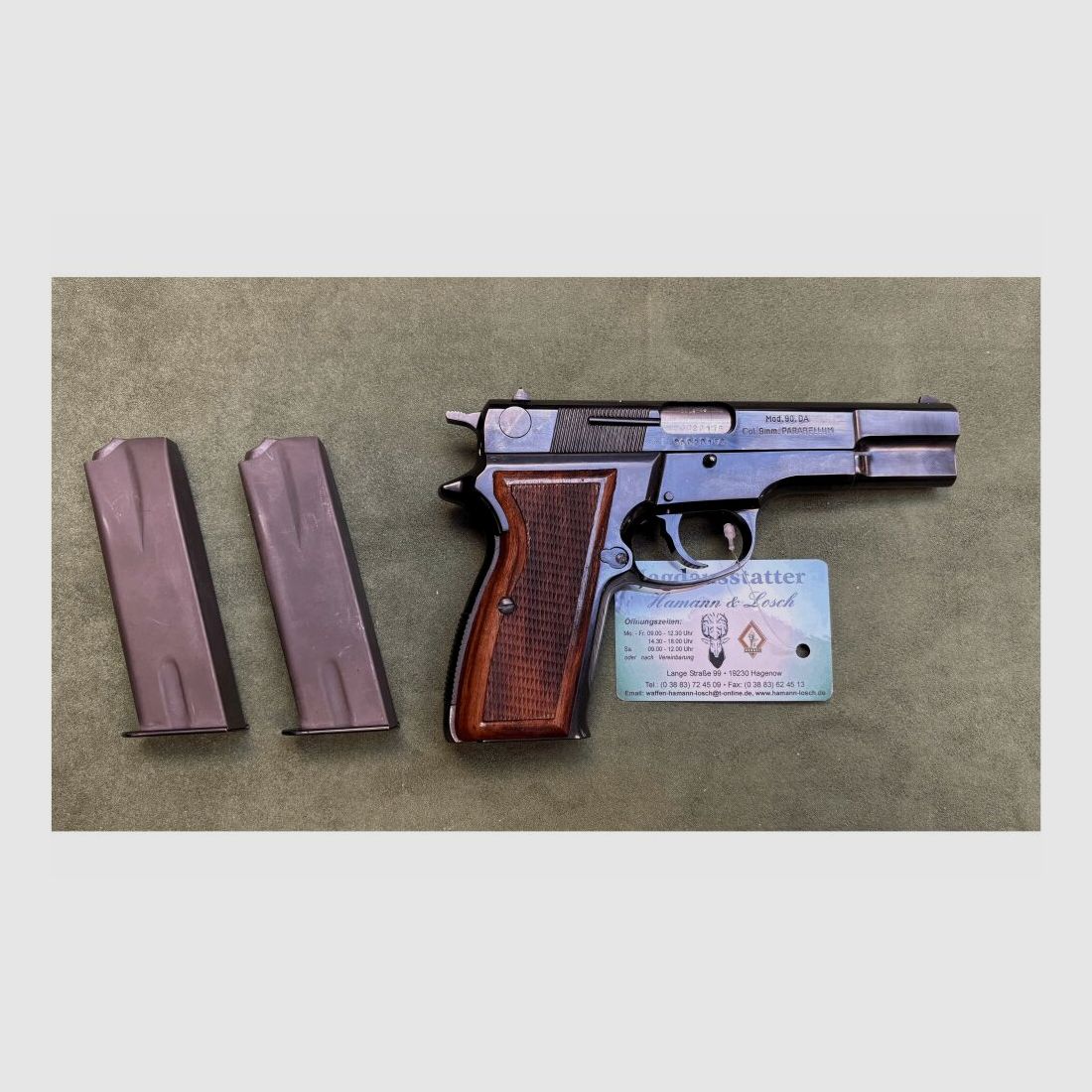 Mauser 90DA 9mmLuger