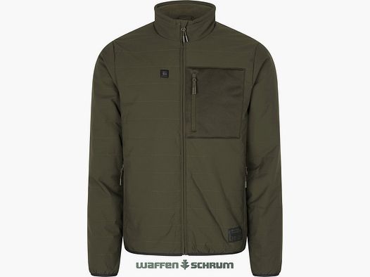 Seeland heated jacket Celsius Heat Pine Green