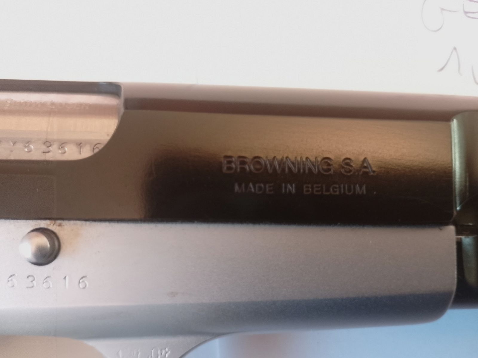 Browning 9mm HP FN Herstal