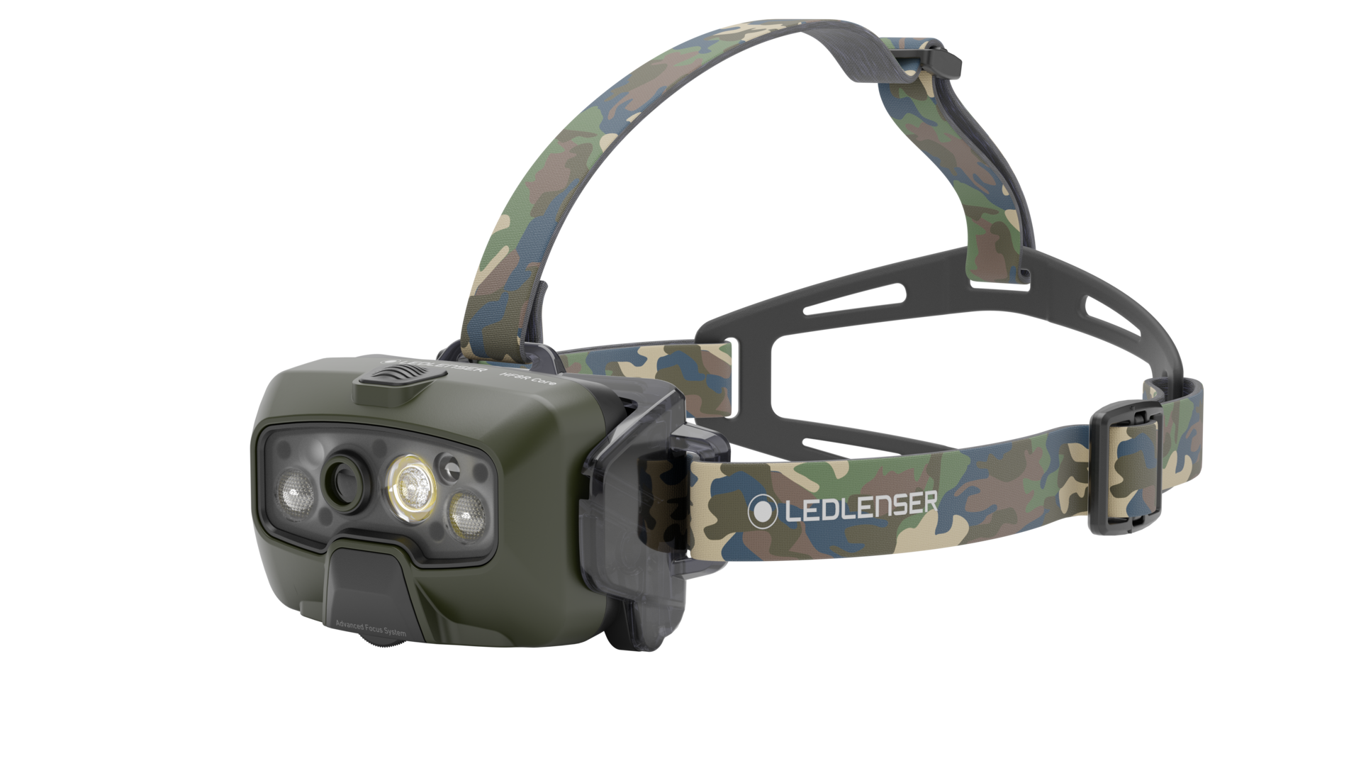Ledlenser 503089 Torcia frontale HF8R Core RGB Camouflage