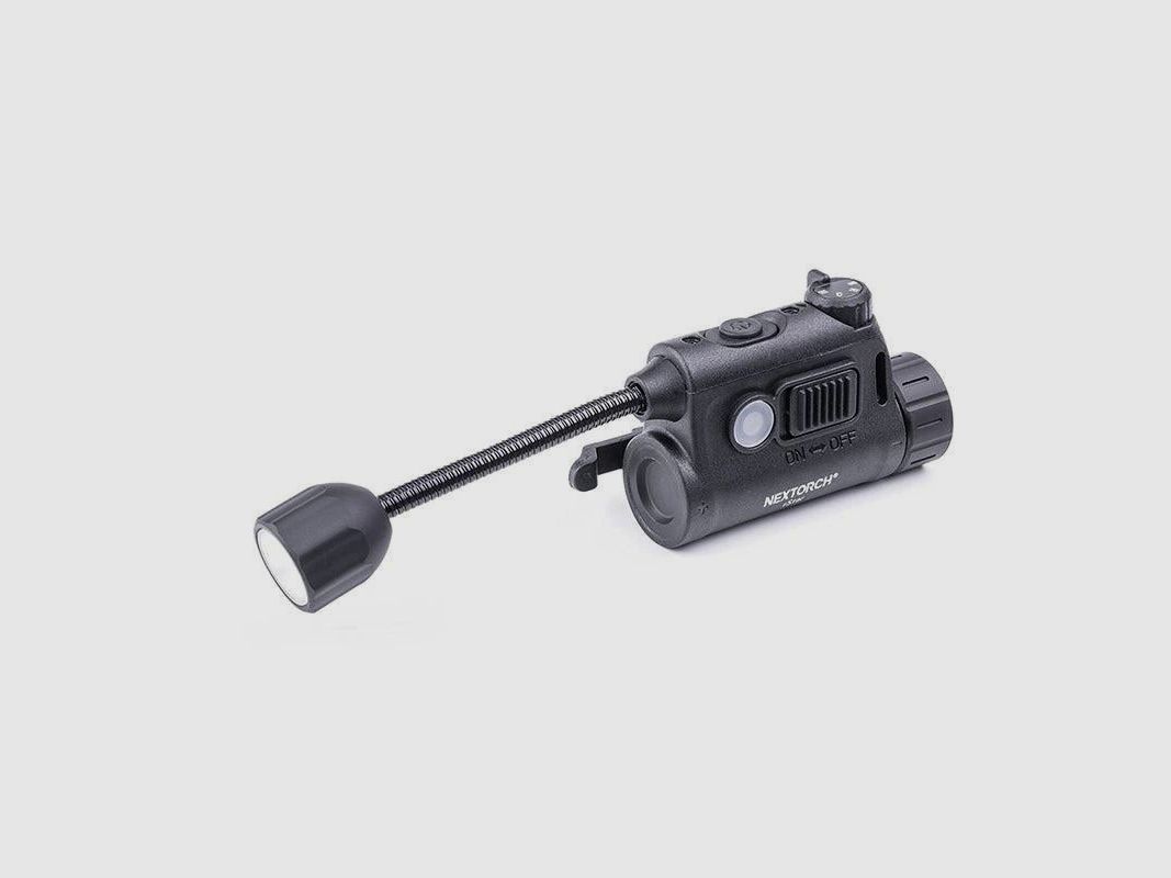 NEXTORCH rStar – Taktische Helmlampe mit ARC-Rail-Montage, Weiß / Rot / Grün / IR + IFF, Bild 18 von 23