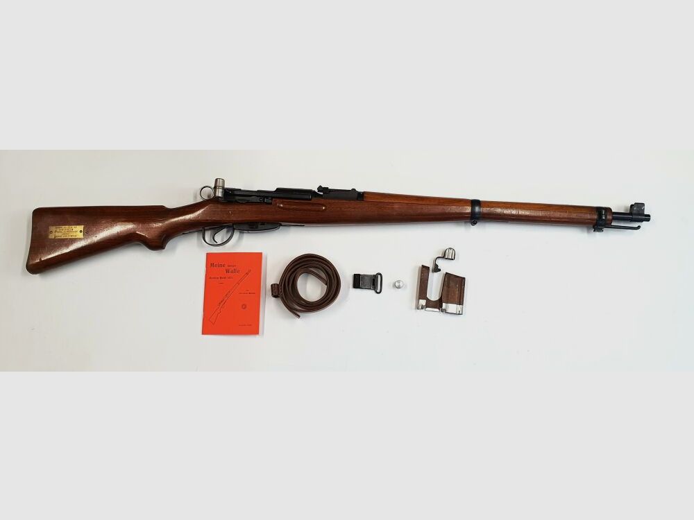 Waffenfabrik Bern Repetierbüchse Waffenfabrik Bern Schweizer K31 Kaliber 7,5x55swiss komplett nummerngleich + Privat