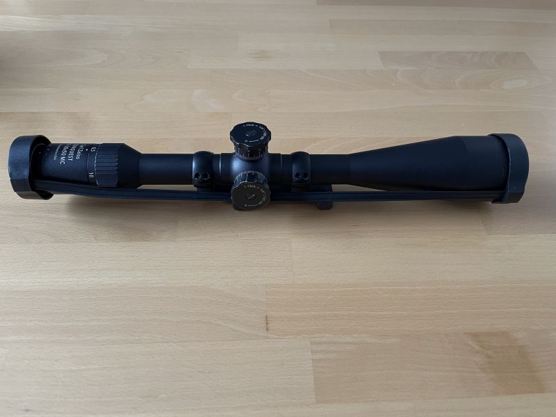 Seltenes Zielfernrohr Zeiss Conquest 6,5-20x50MC mit Blaser Sattelmontage