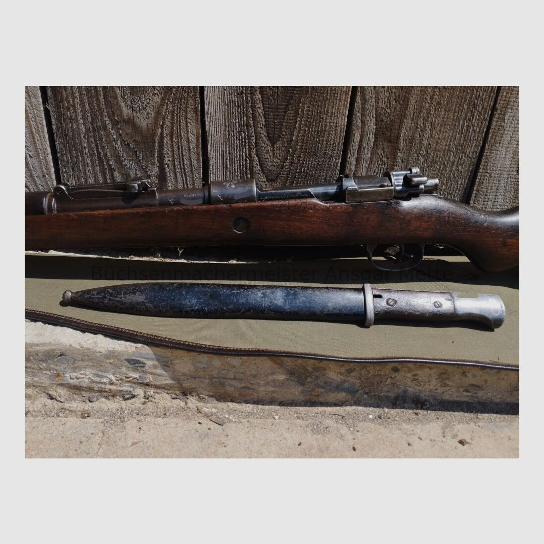 Mauser Mod 98 Portugal 1937 matching number including bayonet! 98 Portugal 1937