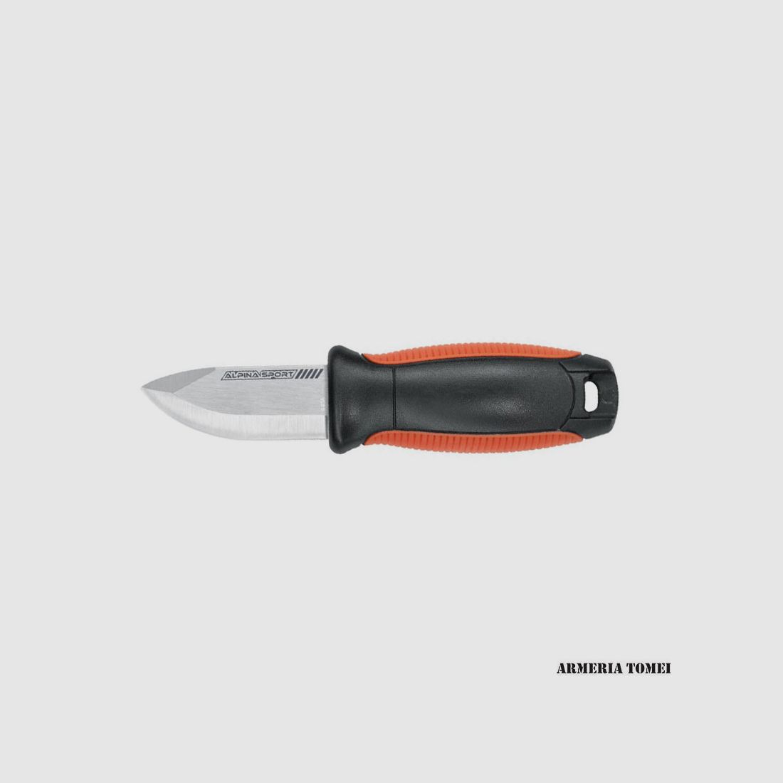 ALPINA SPORT – Couteau LITTLE ANCHO Black/Orange, image 1 sur 2