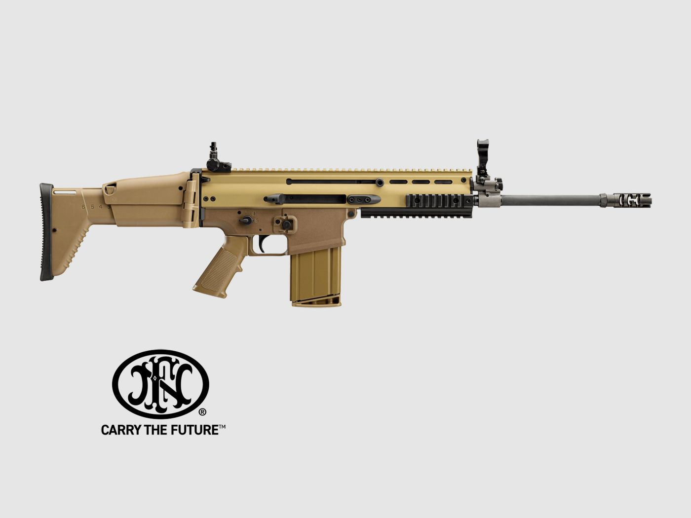 FN SCAR® 17S NRCH 7.62x51 10rd FDE, image 4 of 6