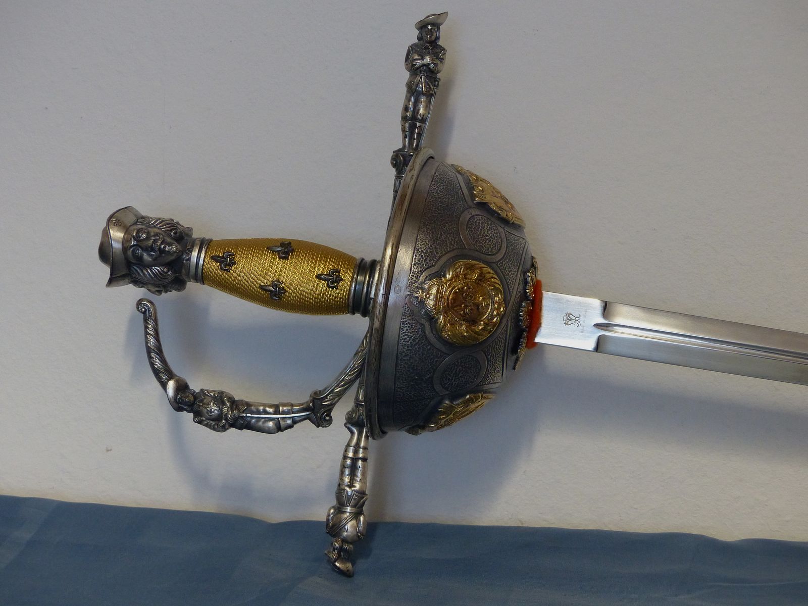 Degen Schwert Musketier Replika Marto Toledo Spanien Musketiere