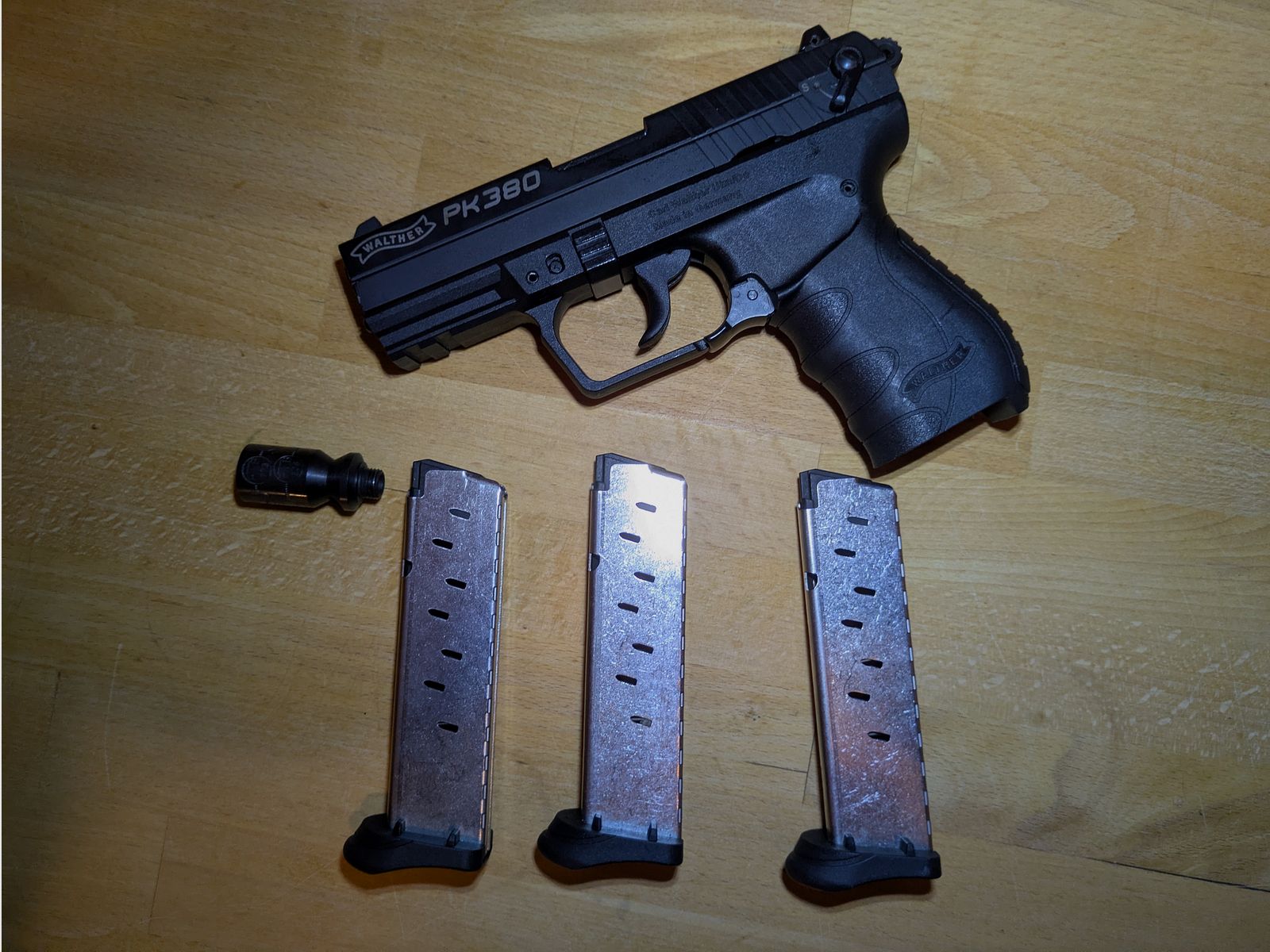 Walther PK380 Schreckschusspistole inkl. Zubehör