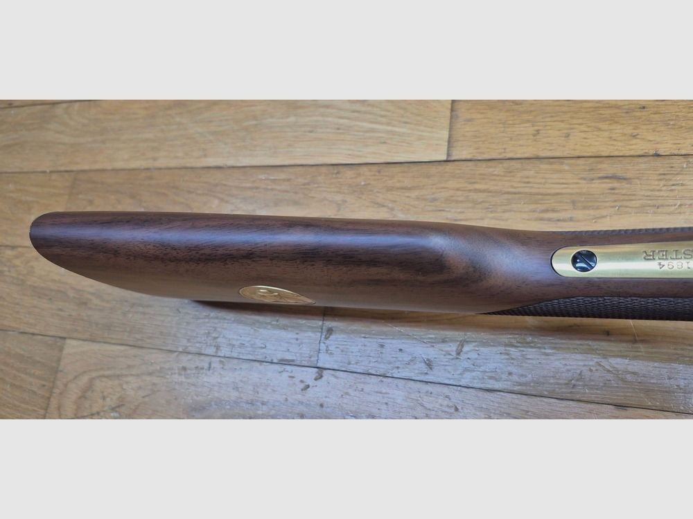 Winchester herdenkings « Oliver F. Winchester » OFW 1894 – 19.999 ex. – Prachtige ruitjes – 38-55Win – Nooit geschoten – Originele doos en lege munitiedoos van het model – Staat TBE+++, afbeelding 22 van 41