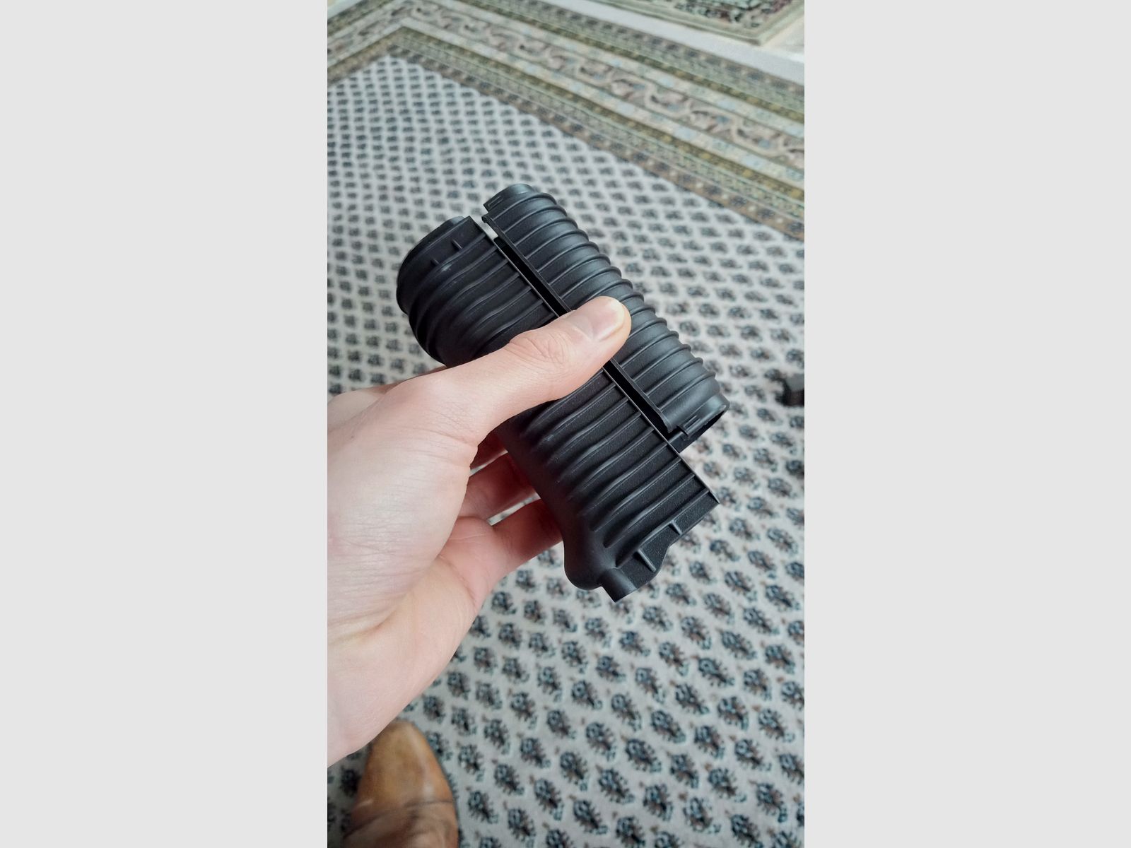 AIRSOFT price negotiable - Plum handguard for toy Krinkov (AKS-74u)   // LCT Cyma Cybergun/ Co2 GBB S-AEG / AKSU / Polymer plum / Softair