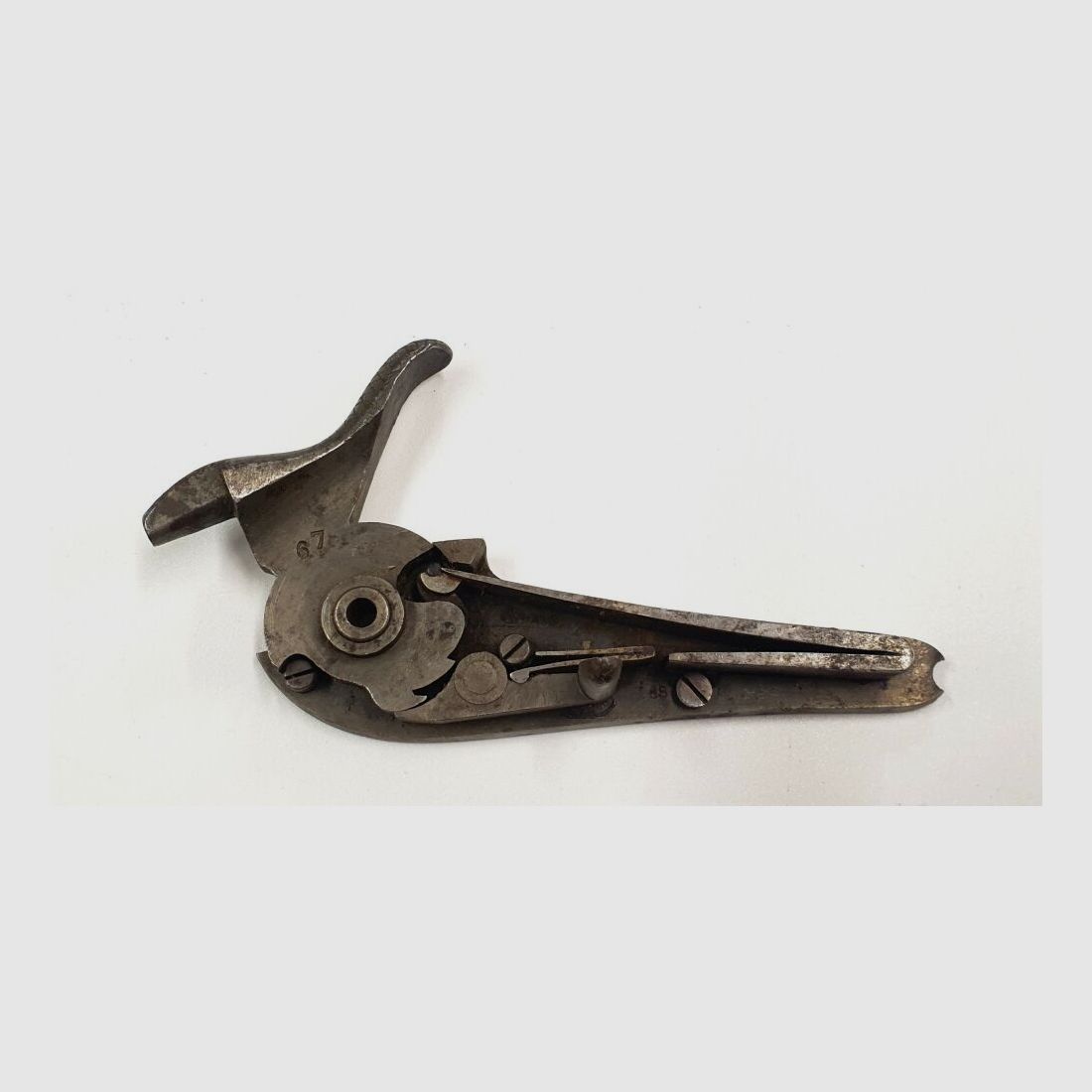 Werndl/Holub, Wänzel side lock for carabiner M1873/77 System Werndl/Holub, Wänzel