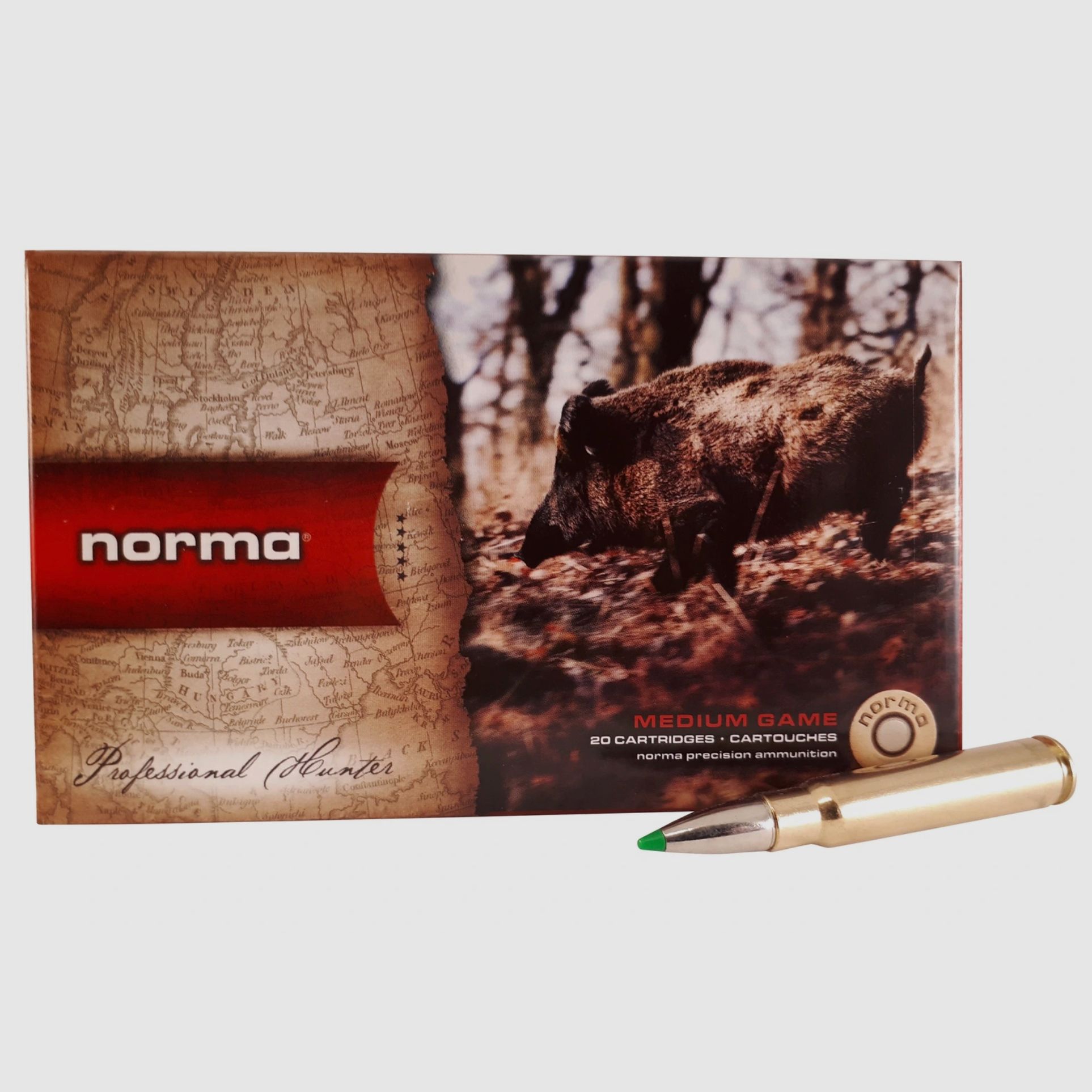 Norma 2319347 8x57 IS Ecostrike 10,4g 160grs. Munitions de fusil