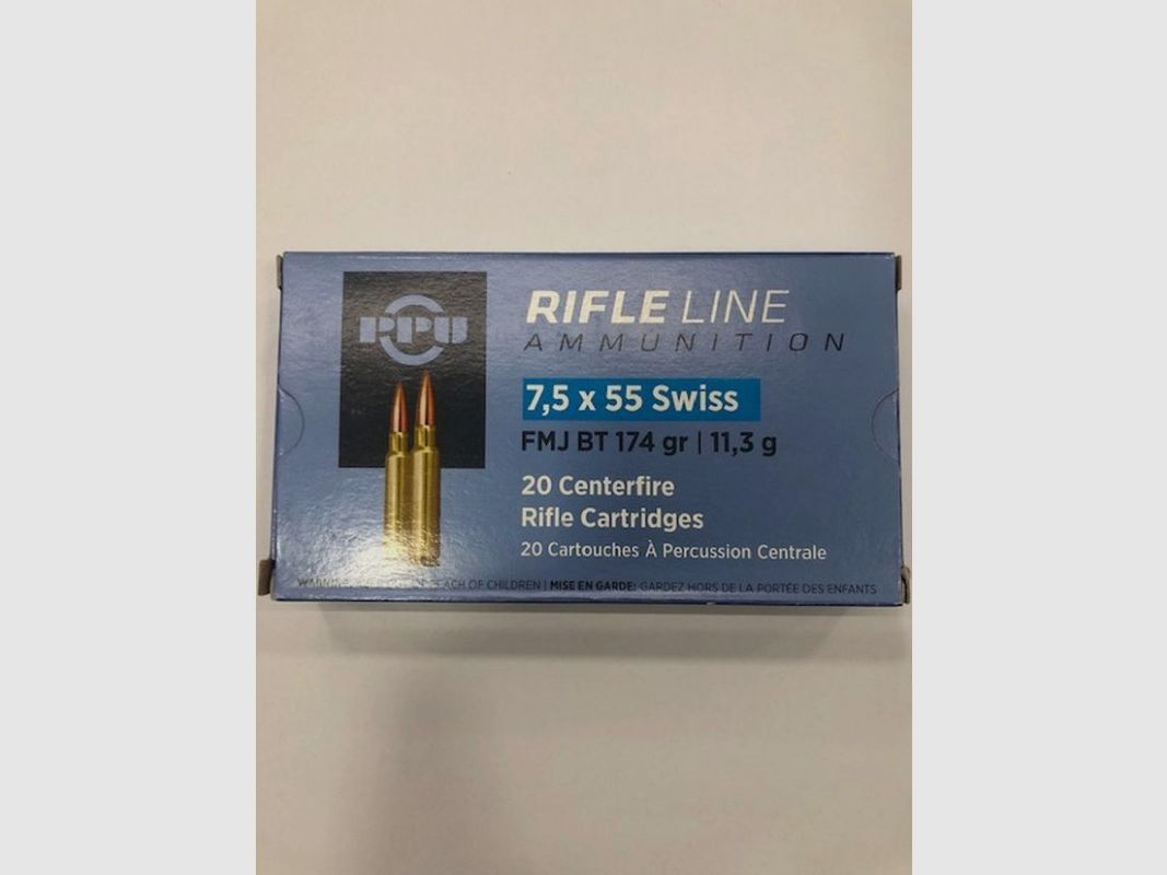 PRVI CARICHE 7,5X55 SWISS GR 174, image 2 sur 2