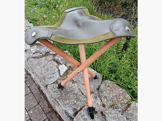 Wald & Forst trépied chaise avec cuir