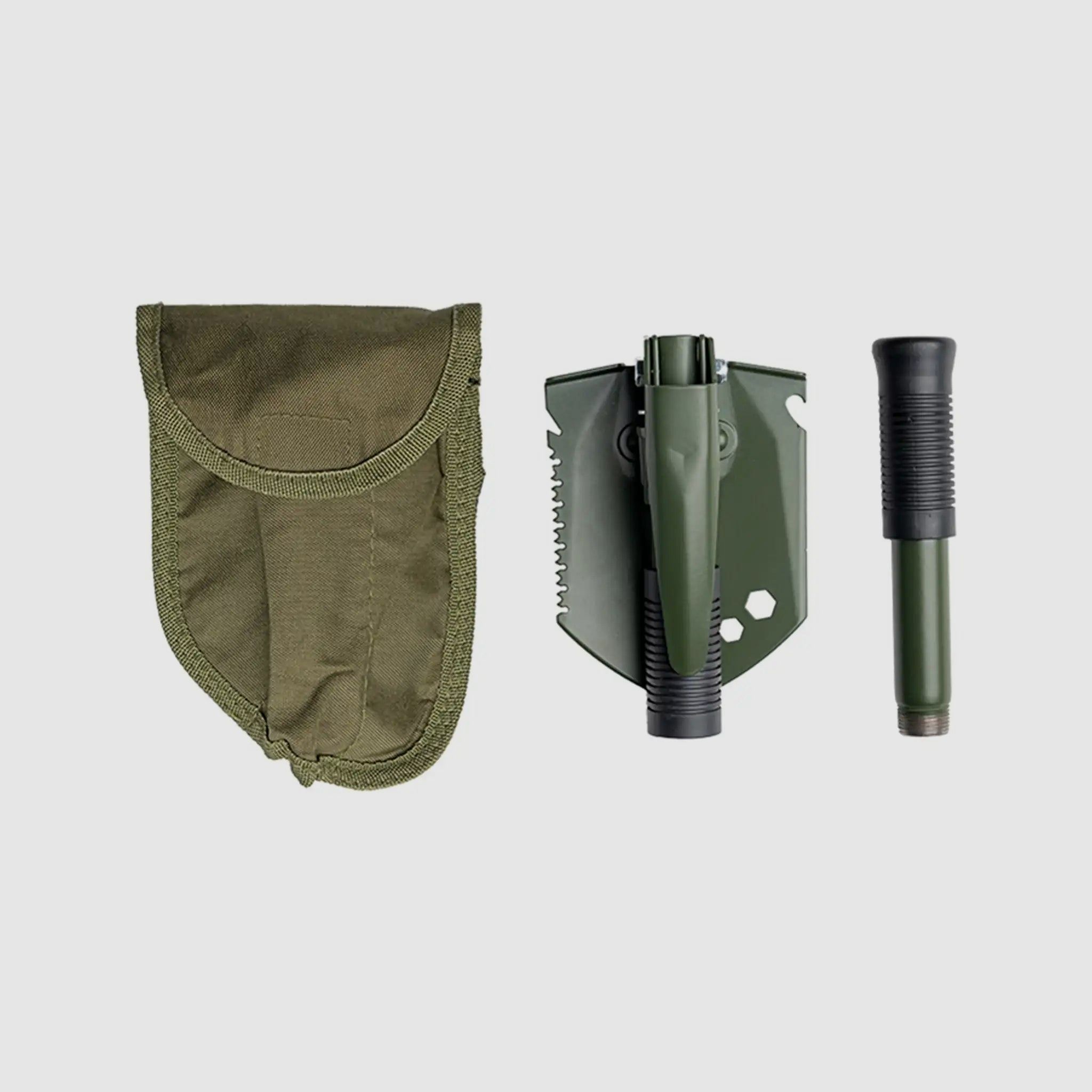 Mil-Tec Mil-Tec Mini Klappspaten Multifunction mit Tasche Oliv
