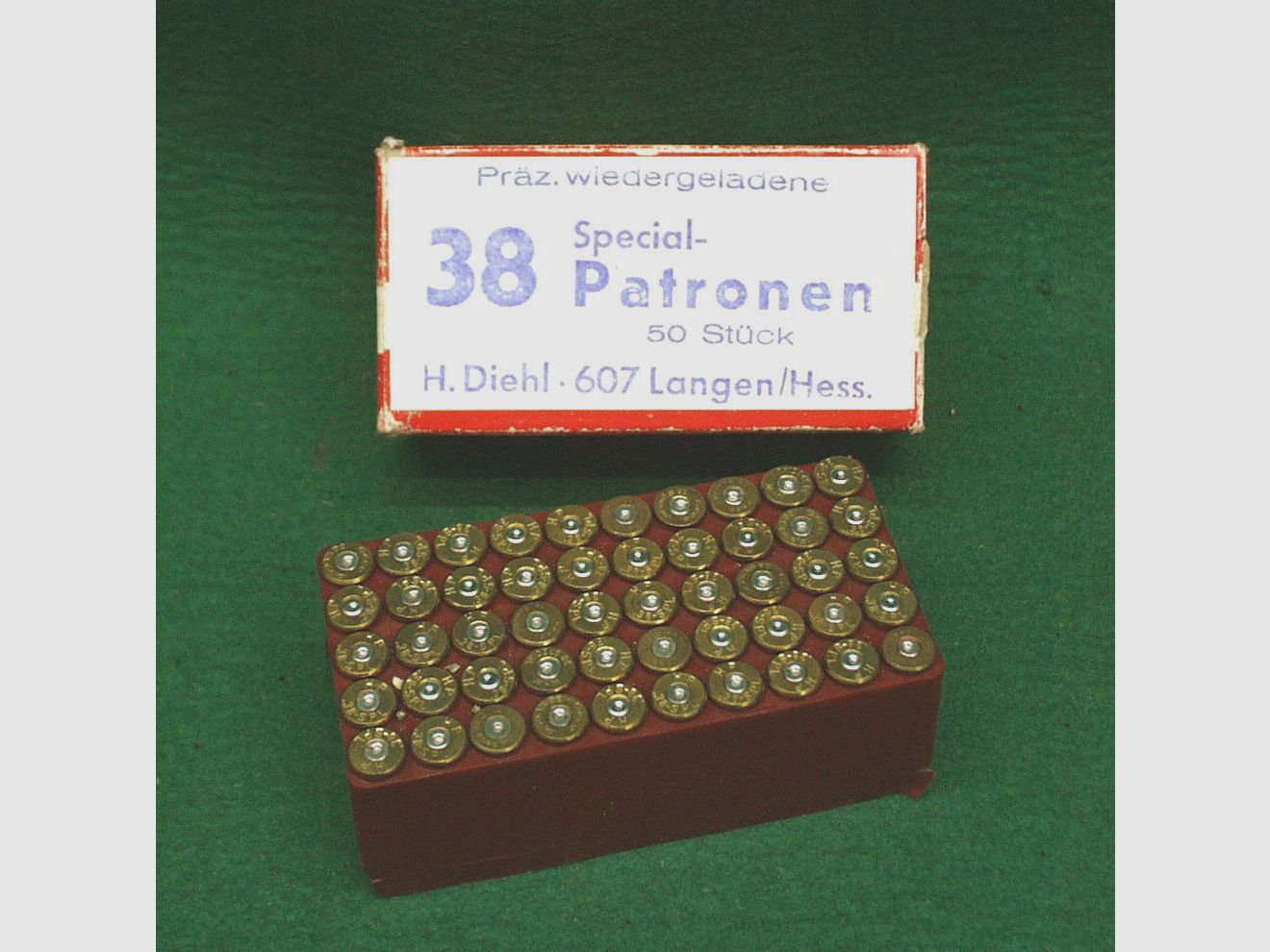Geco, étuis HP .38 Special, mélangés