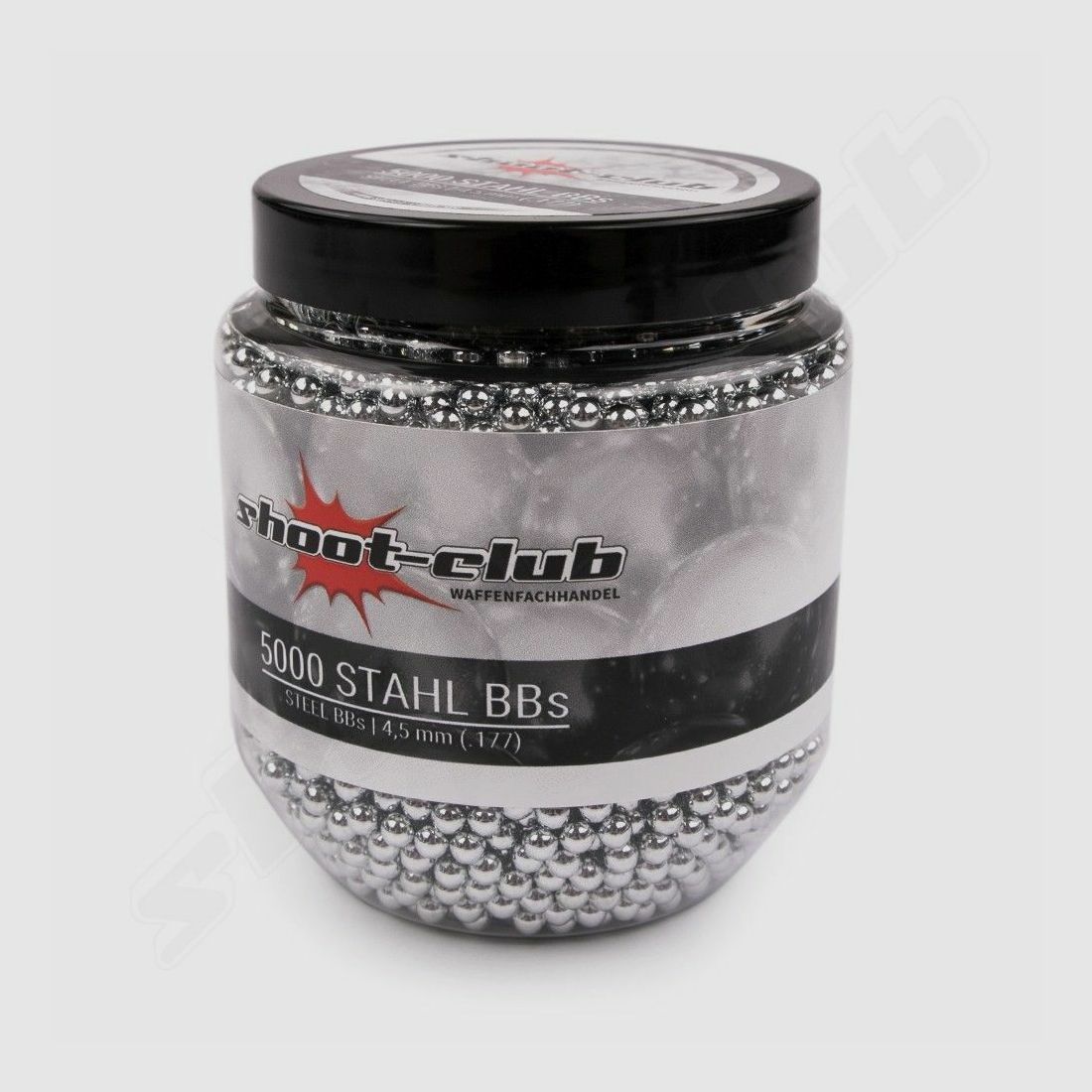 shoot-club GmbH Stahlkugeln shoot-club Kal. 4,5mm / 0,34g - 5000 Stück