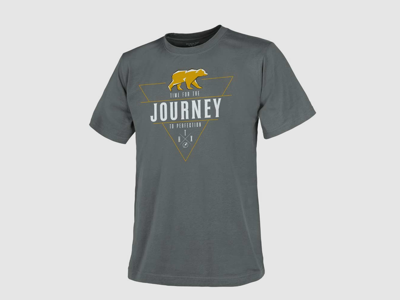 HELIKON-TEX T-SHIRT 'JOURNEY TO PERFECTION' SHADOW GREY