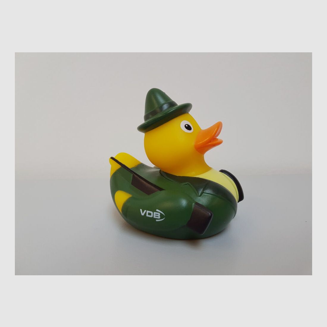VDB Gummi-Ente - Badeente Jägerente