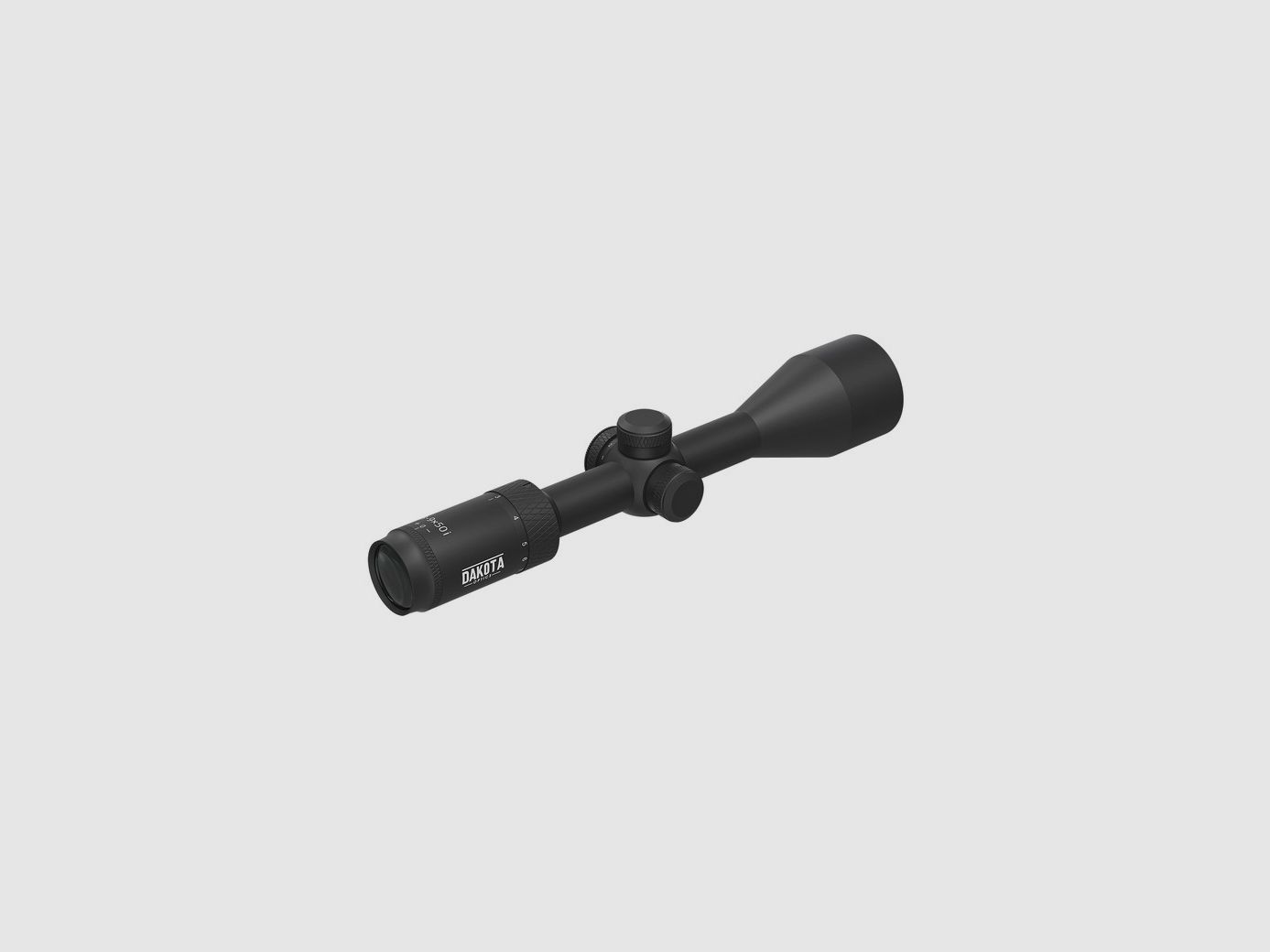 DAKOTA OPTICS WOLF 3-9X50 RET. LR ILLUMINATED WITH 25.4MM MOUNT, image 4 of 5