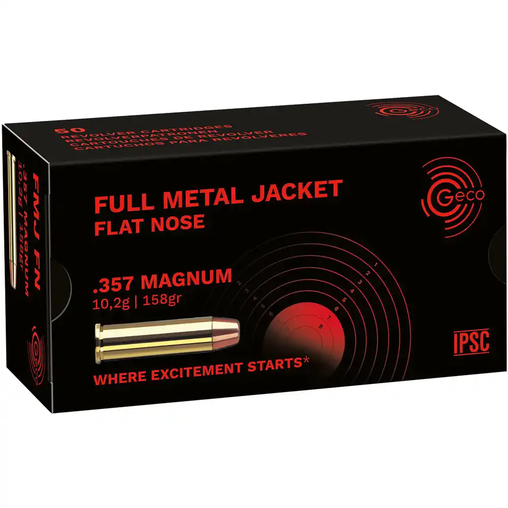 1000 sztuk GECO .357 Magnum VM-FK FMJ