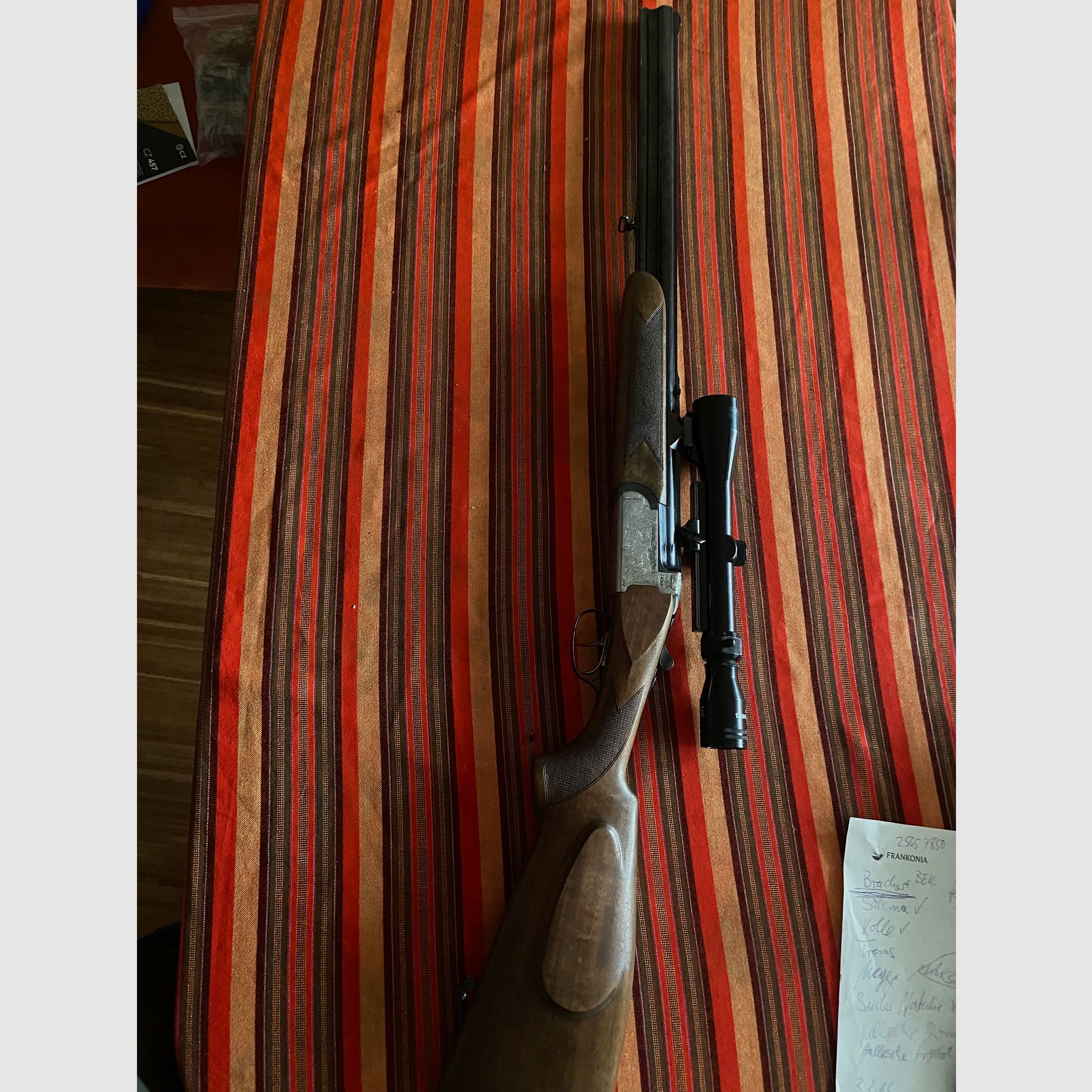 Fucile a canna rigata Antonio Zoli 7x65R/12/70