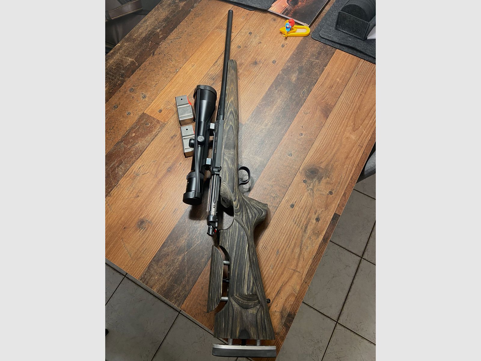 Steel Action 9.3x62 left Odenwald stock thread Zeiss, image 1 of 6