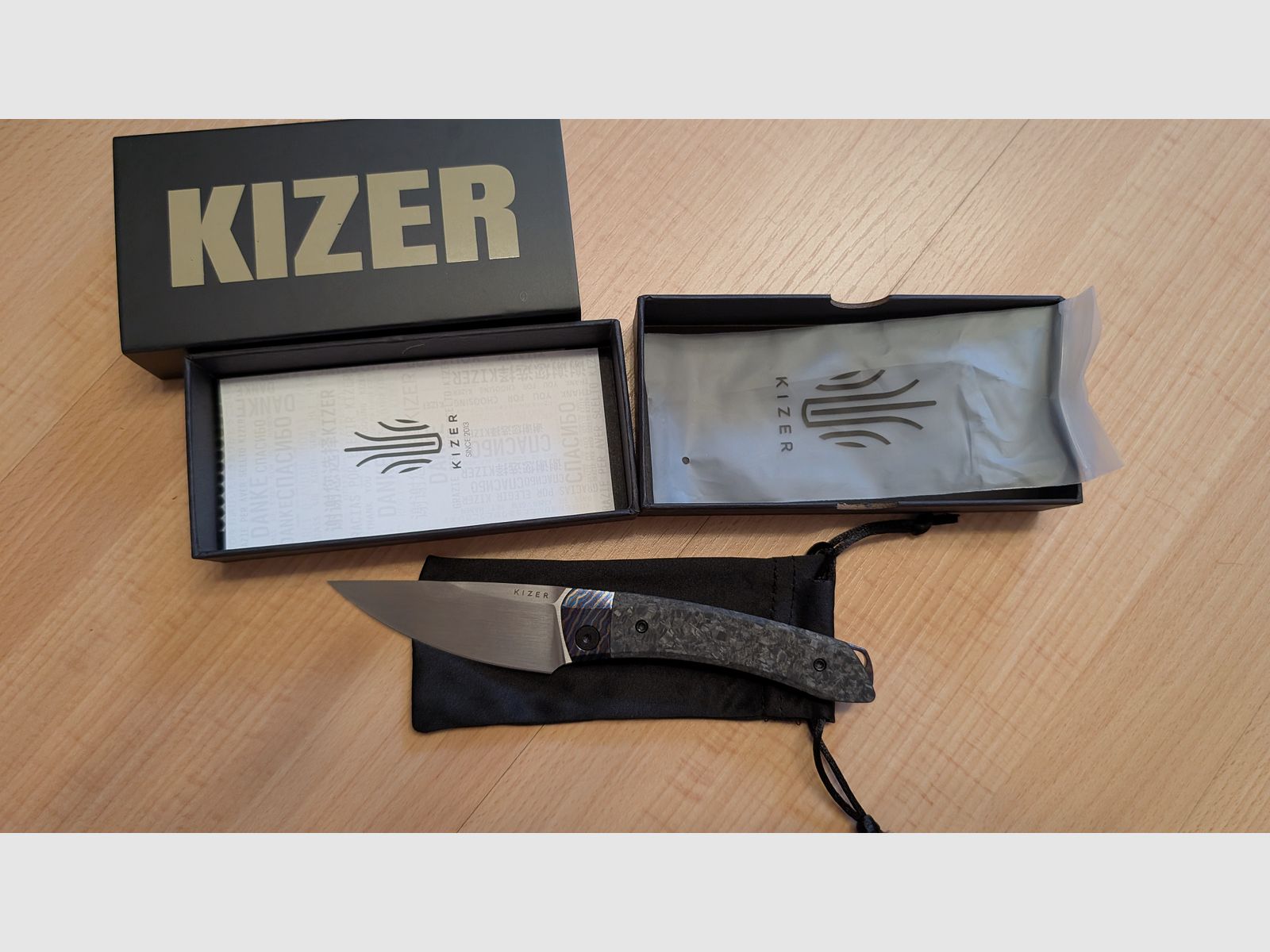 Mini MoMo M390 Ti Marble CF NOWY