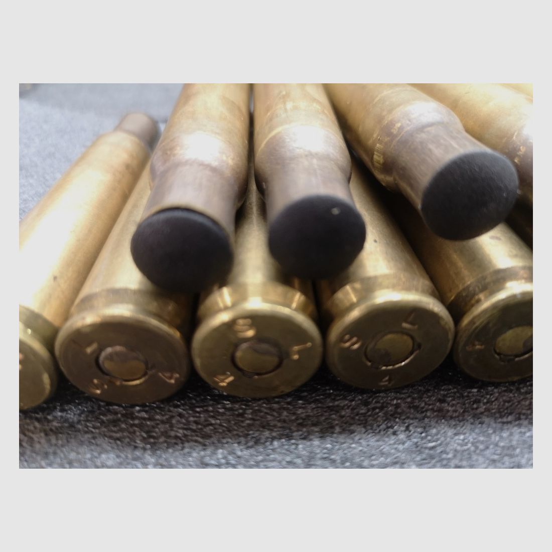 .50 BMG Munition Hülsen  Zünder 234gr IMR