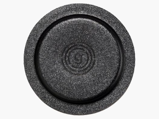 Nano Gel Pads 2.0, reusable mounting pads, set of 4, black, ø 8.3 cm