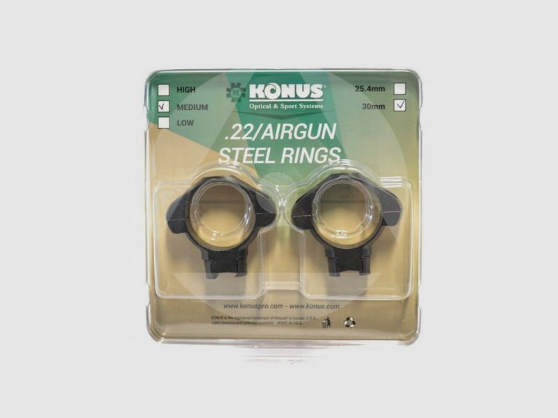 Anschlüsse Konus 30 mm ALTI für Schiene 11mm Art. 7418 KONUS, Bild 1 von 2
