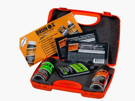 Brunox Zestaw pielęgnacyjny - Aerozol+Lub&Cor+Ściereczka do pielęgnacji