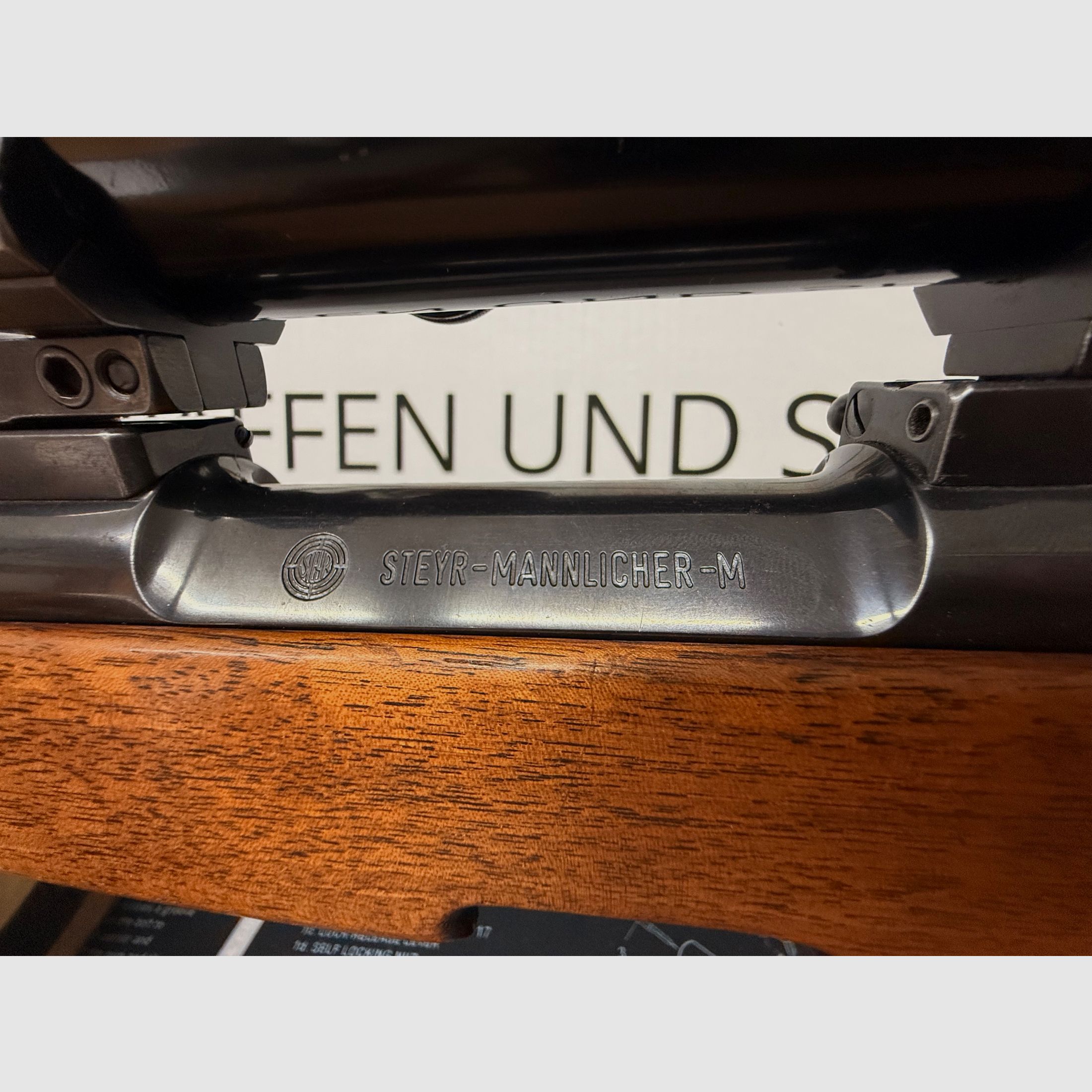 Steyr-Mannlicher Mod. M in caliber .30-06 Spring. incl. Zeiss Diavari-ZA 1.5–6x42 T*
