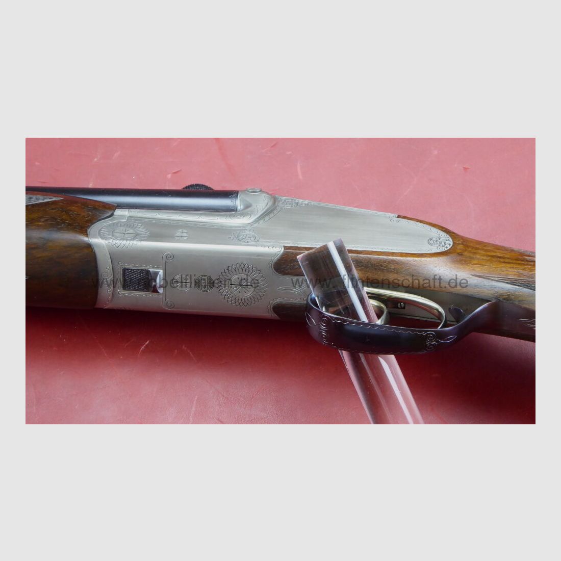 Heym Doppelbüchsdrilling Mod. 37B