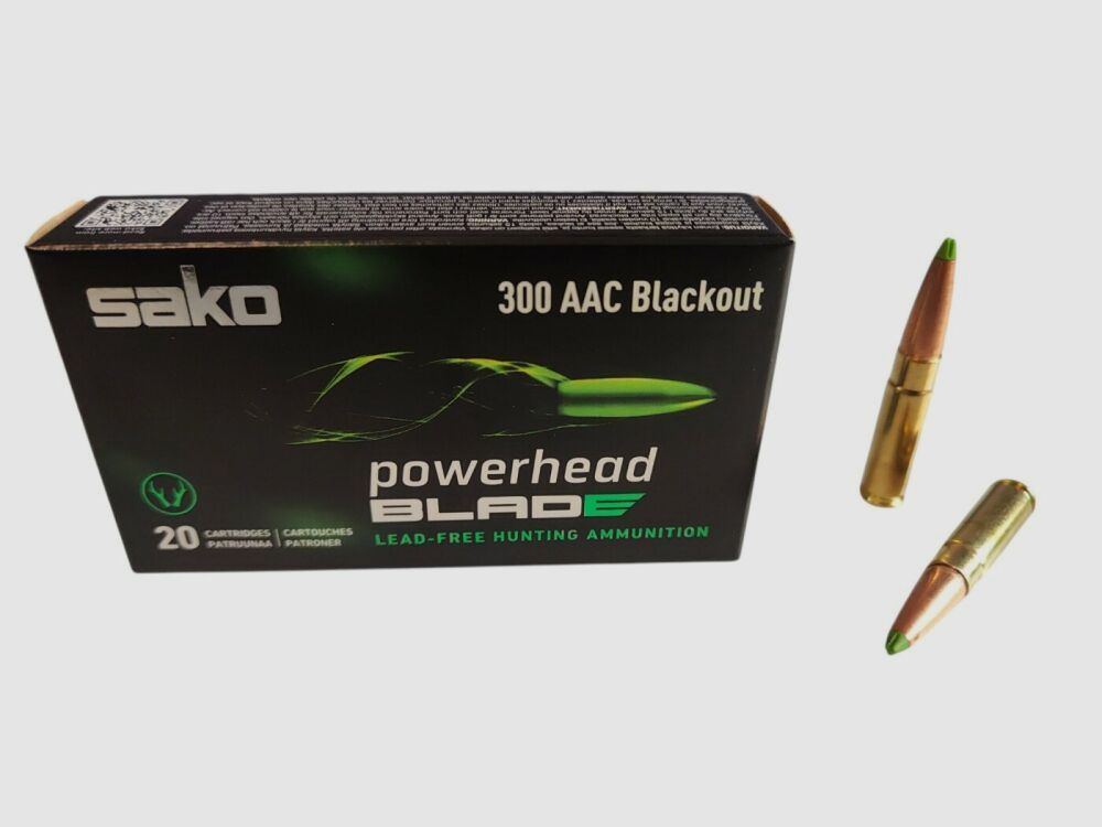 Sako .300 AAC Blackout Blade Subsonic 120grs / 7,8g