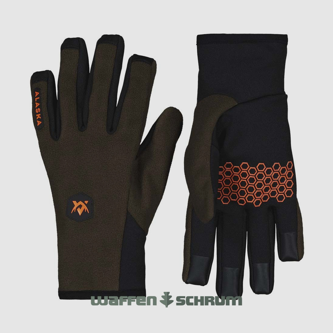 Alaska Brands Handschuhe Raptor Brown
