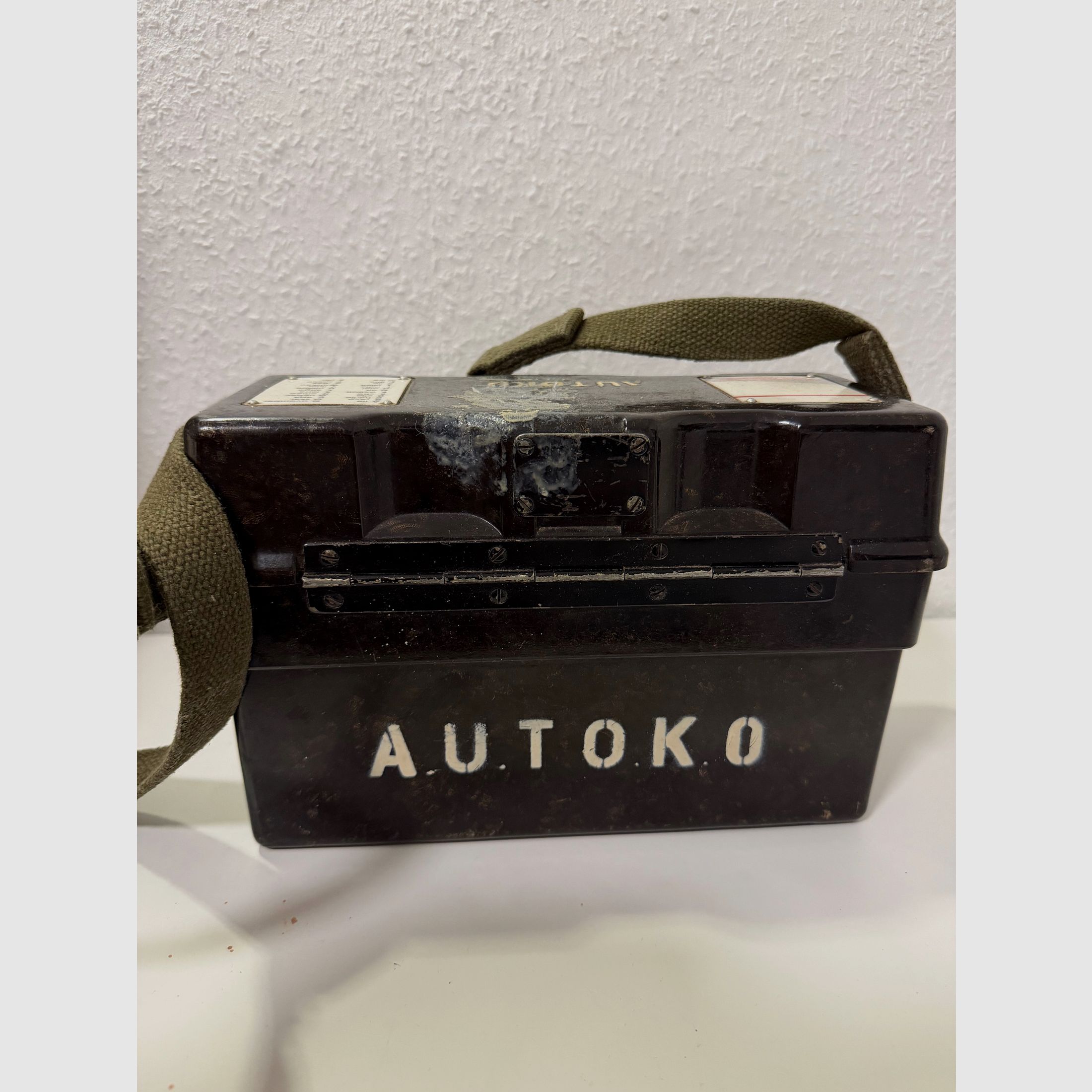 Original Bundeswehr Feldfernsprecher AUTOKO Sammlerzustand 