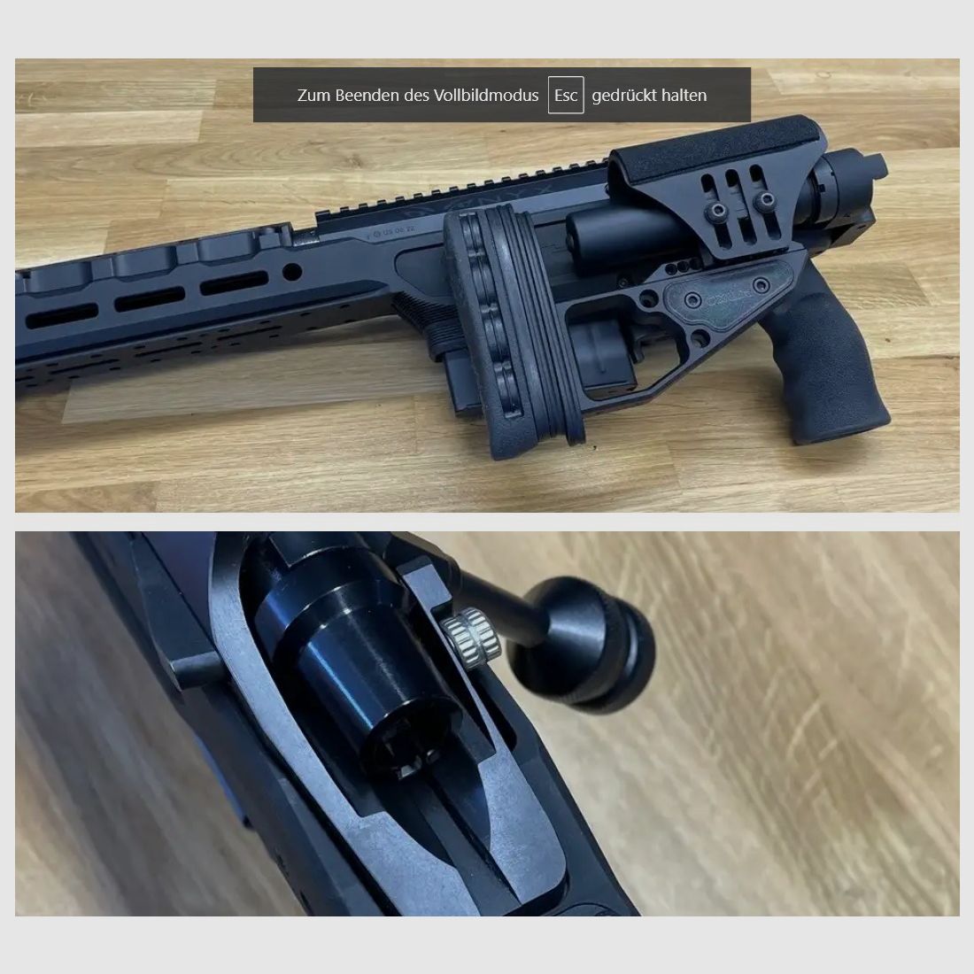 Kelbly's NYX Elite en calibre .338 Lapua Magnum avec canon de 26