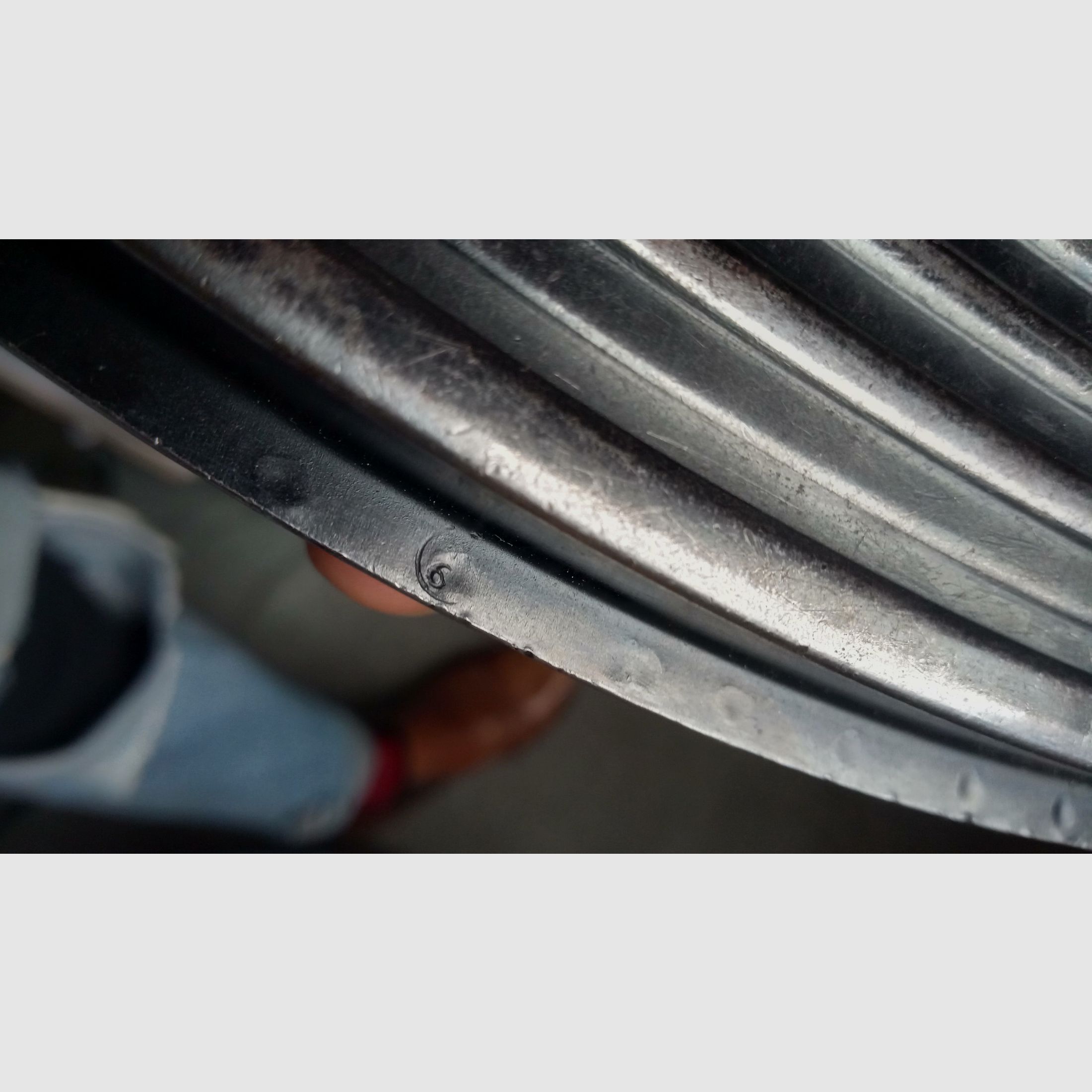 Very likely early Polish kbkg wz. 60 / AK47 steel decorative magazine (non-functional/deactivated) // KBK AKGN WZ.60 / also fits in GSG Co2 Cybergun called China-Yunker