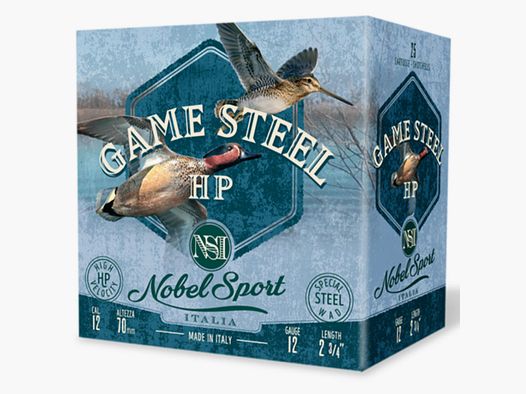 Schrotpatronen NSI Game Steel 32 HP 12/70