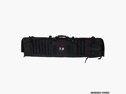 FODERO TAPPETO REGOLABILE CON MULTI TASCHE PER 2 CARABINE 125x34cm