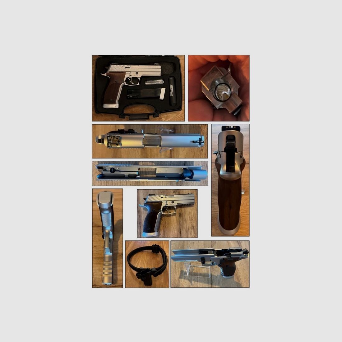 Sig Sauer P226 LDC II Silber / Echtholz /Design